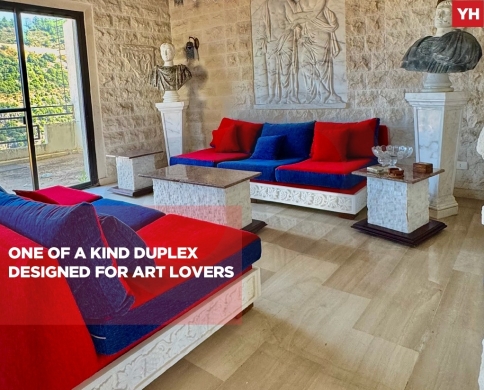 Duplex Rare Gem/Fully furnished/panoramic sea And mountain views/NAHR IBRAHIM-JBEIL/نهر ابراهيم/REF#YH141000