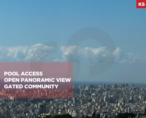 Luxurious apartment/Prime Location/Easy Access/Open Panoramic View/YARZEH-BAABDA/يرزه/REF#KS141066