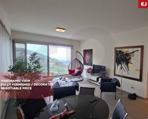Panoramic view/furnished/decorated/ Jamhour, Baabda REF#EJ141061 !