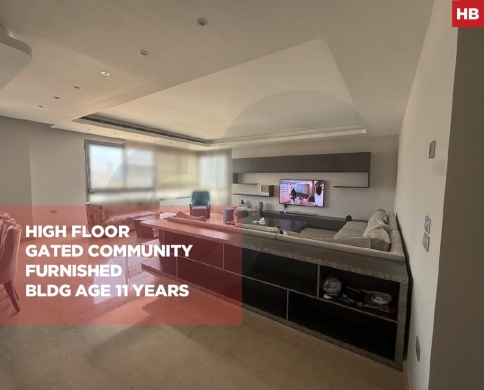 Apartment for sale/Fully furnished/unobstructed view/BADARO-BEIRUT/بدارو/REF#HB141056