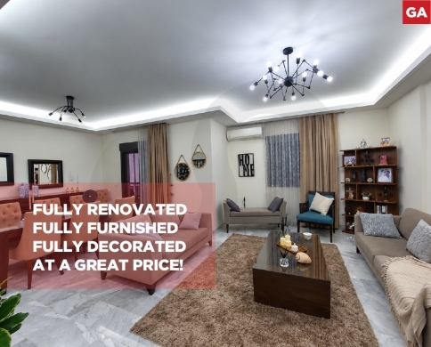 Fully furnished Apartment for Sale/Fully renovated And Decorated/MANSOURIEH-METN/منصوريه/REF#GA141044