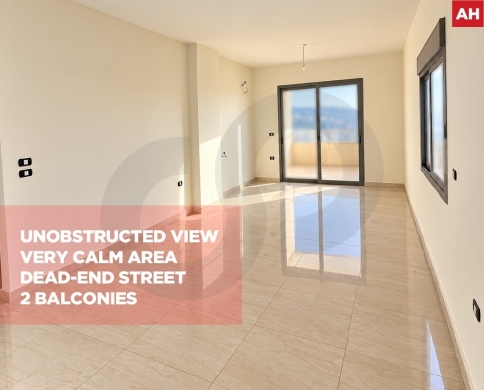Apartment for sale/Unobstructed View/Very Calm Area/MANSOURIEH-METN/منصوريه/REF#AH141033