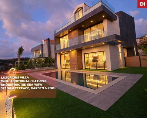 VILLA/most prestigious location/MEDYAR,CHOUF/مديار/Infinity Pool/Unobstructed sea view/REF#DI141029 !