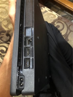 PS4 with two controllers — 2