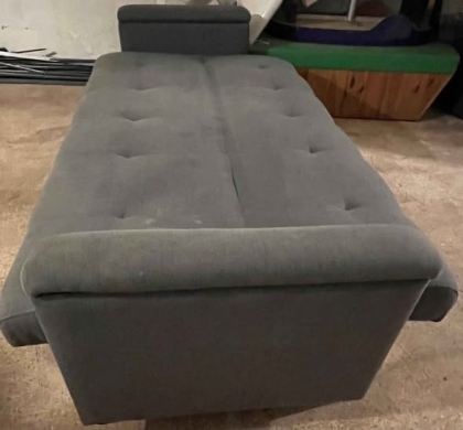 Grey Sofa Bed with Storage