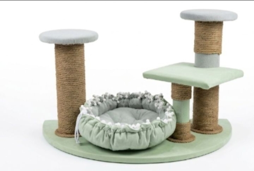 محطة نشاط وترفيه متكاملة للقطط صناعة يدوية | Handmade Ultimate Cat Activity and Play Center