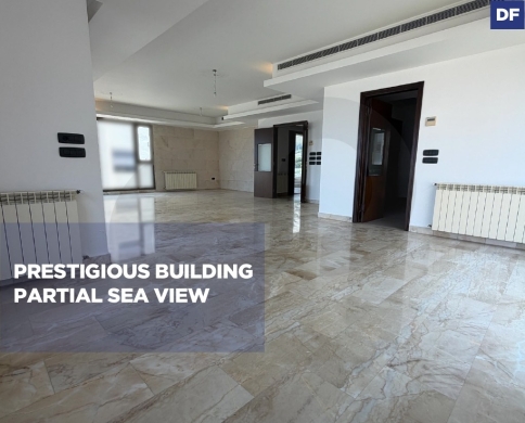 Apartment for rent/Well-maintained building/Partial Sea view/BEIT EL CHAAR-METN/بيت الشعر/REF#DF141079