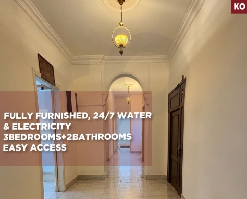 Fully Furnished/solar power system/Easy access /Dawhet Aramoun,ALEY/دوحت عرمون /REF#KO141075