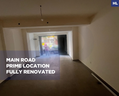 Shop For rent/Main Road/Prime Location/Fully Renovated/MALLA-BEIRUT/الملا /REF#HL141103