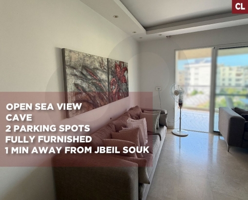 180 sqm fully furnished/open sea view/ easy access to the city/jbeil/جبيل/REF#CL141098