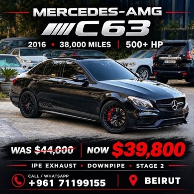 Mercedes-Benz C63 AMG 2016