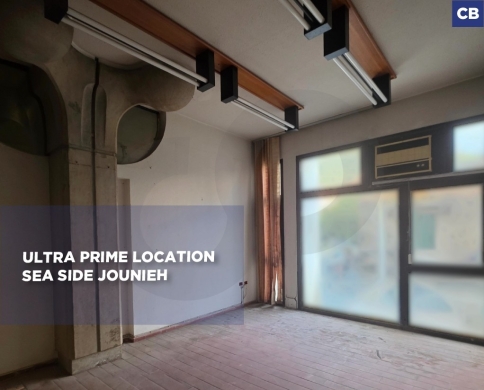Prime Seaside Office For rent/High Visibility/Ultra prime location/JOUNIEH-KESEROUAN/جونيه/REF#CB141153