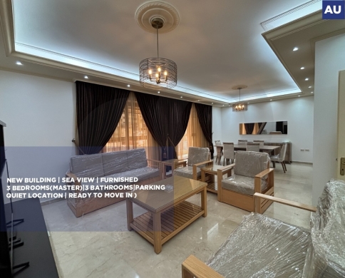 Furnished Apartment for rent/New Building/Sea view/Ain AL MRAISEH-BEIRUT/عين المريسه/REF#AU141148