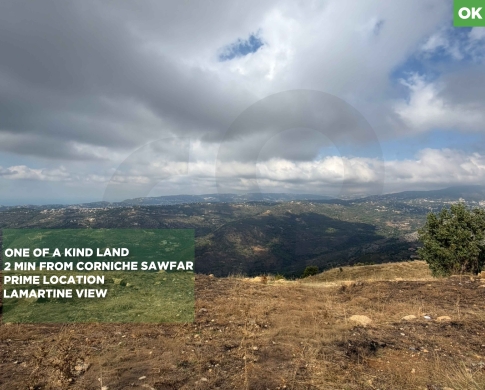LAND/easy access directly from the main road/SAWFAR,ALEY/صوفر/REF#OK141124 !