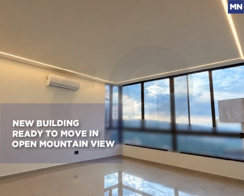 Apartment for Rent/Ready to move in/New building/Open Mountain view/BSABA-BAABDA/بسابا/REF#MN141115