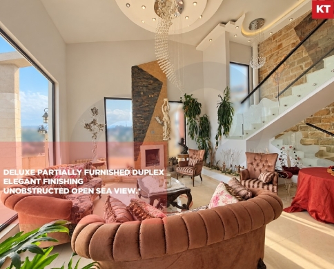 Duplex Apartment for Sale/Partially furnished/Deluxe finishing/MAZRAAT YAHOUCH-METN/مزرعة يحوش/REF#KT141113