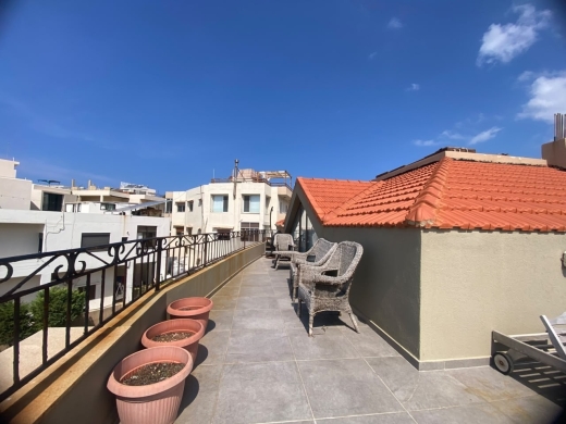 Roof Studio with Terrace Mountain & Sea View For Rent in Bahsa, Batroun — 6