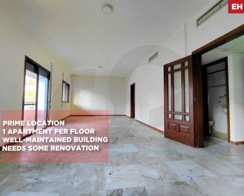 Well-maintained mid-age building/Prime Location/ZALKA,METN/زلقا/REF#EH141168 !