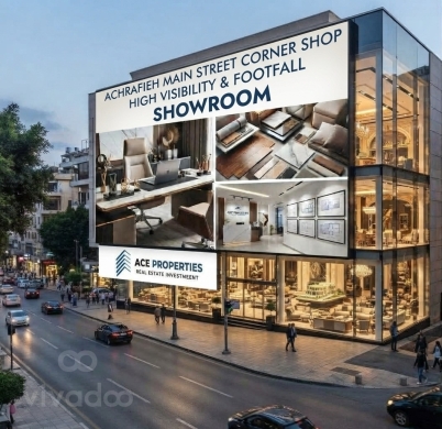 معرض تجاري للبيع في الأشرفية | Prime Showroom for Sale in Achrafieh 255 m2