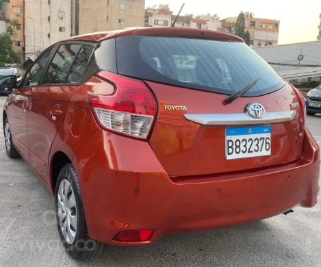 تويوتا يارس هاتشباك بحالة الشركة | Toyota Yaris Hatchback Company Clean — 4