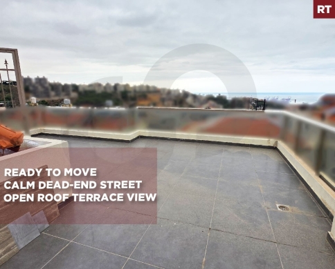 220 m² duplex/convenient location/new building/terrace /AIN SAADEH,METN/عين سعادة/REF#RT141184