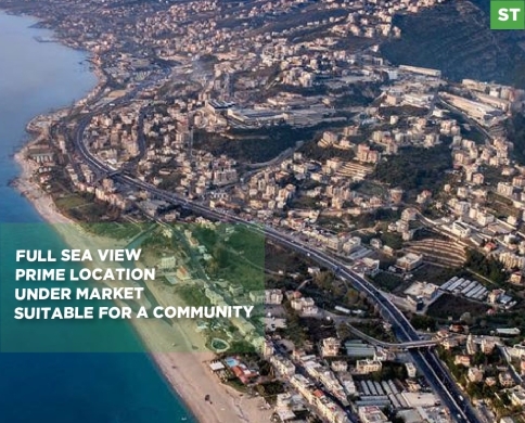 Land for sale/PRIME LOCATION/FULL SEA VIEW/OKAIBE-KESEROUAN/عقيبه/REF#ST141183