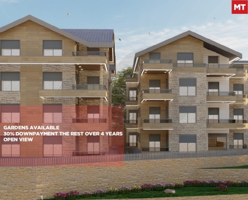 Under construction Apartment for sale/30% downpayment/mountain view/EHDEN-ZGHARTA/اهدن/REF#MT141181
