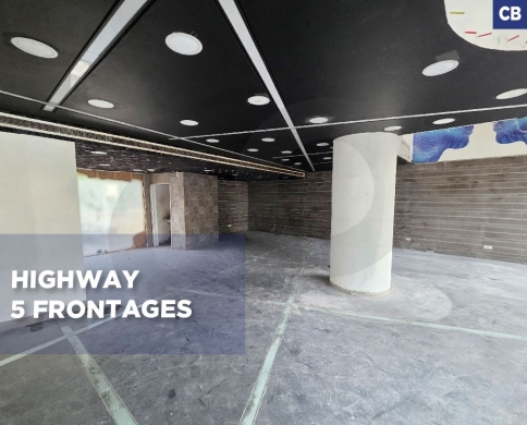 Prime location/on the highway/duplex /excellent visibility/commercial use/jounieh,KESEROUAN/جونيه /REF#CB141221