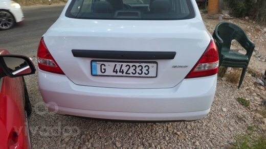 نيسان تيدا 2010 أبيض/أسود نظيفة جداً | Nissan Tida 2010 White/Black Clean — 4