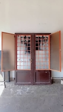 Luxury iron entrance door with glass — 2
