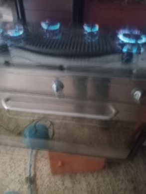 Rexon 5-burner Italian stainless steel oven — 3