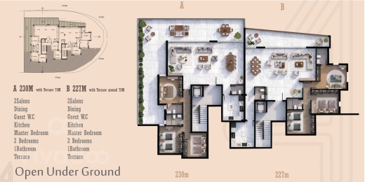 شقة للبيع | Apartment for sale in Balamand 227 m2 — 2