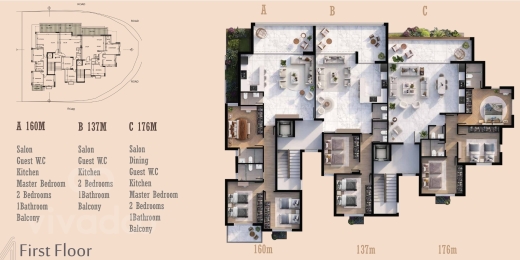 شقة فاخرة 176m للبيع في البلمند | Luxurious 176sqm Apartment in Balamand — 2