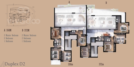 دوبلكس فاخر 372m للبيع في البلمند | Luxurious 372sqm Duplex in Balamand — 2