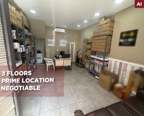Hot deal/fancy shop/ three floors/ prime location/ beautiful decoration/TRIPOLI/REF#AI141292