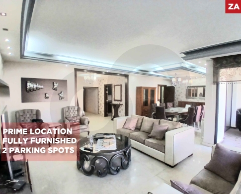 FULLY FURNISHED/Easy Access/highly desirable location in Ain El Remmaneh,BAABDA/ عين الرمانة/REF#ZA141280 !