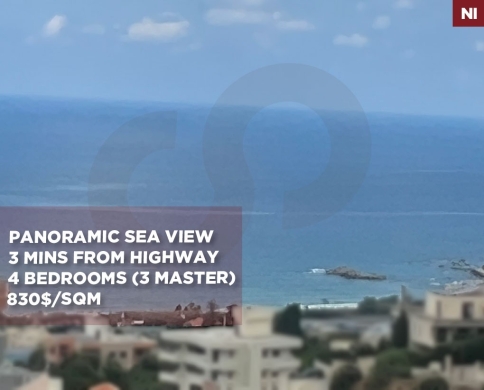 Luxury duplex /Panoramic Sea View/timeless architecture/Kartaboun,Jbeil/قرطباون /REF#NI141264