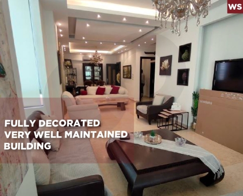 beautifully decorated/gated community/Secure /Burj Abi Haidar,BEIRUT/برج أبي حيدر/REF#WS141240
