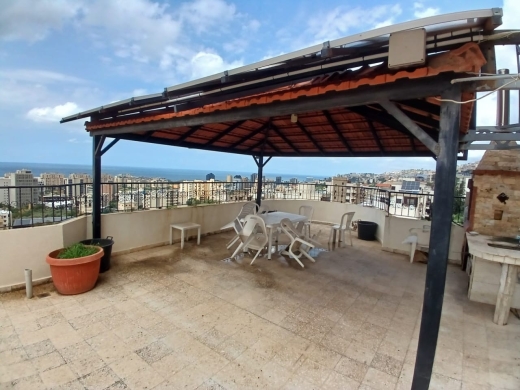 Hot Deal! Apartment with City & Sea View For Sale in Naccache — 2