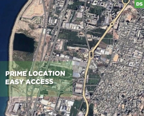Land for sale/Prime location/Easy access /SAIDA/صيدا/REF#DS141335