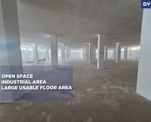 RENTAL WAREHOUSE/OPEN SPACE/ZOUK MOSBEH,KESEROUAN/ذوق مصبح/REF#DY141331 !