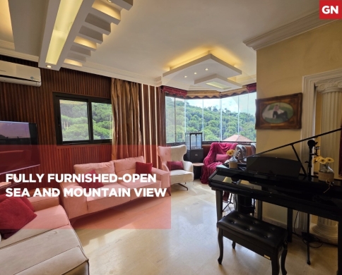 Fully Furnished Apartment for sale/Open Sea and Mountain View/FANAR-METN/فنار/REF#GN141315