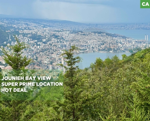 Fatqa,KESEROUAN/فتقا/Residential Land | 40/80 Zoning | Jounieh Bay View/REF#CA141313 !