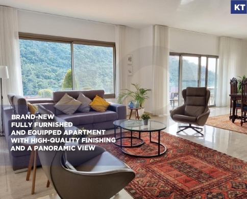 Brand-new Apartment for Rent/Fully furnished/Panoramic view/MTAYLEB-METN/متيلب/REF#KT141309