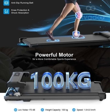 جهاز مشي كهربائي للمكتب 2.0HP | 2.0HP Under Desk Walking Pad Treadmill — 2