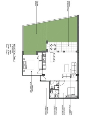 Under-Construction! 2-Bedroom Apartment with Garden For Sale in Kfar Aabida — 5