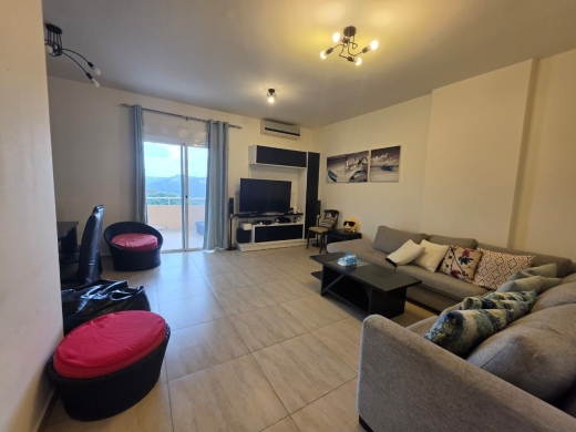 Furnished Apartment with Mountain & Sea View For Rent in Smar Jbeil, Batroun