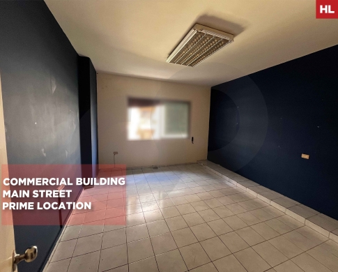 OFFICE/PRIME LOCATION/Mar Elias Main Street/BEIRUT/مار إلياس/ high visibility and easy accessibility /REF#HL141347 !
