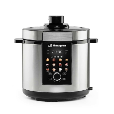 طنجرة ضغط كهربائية أوربيجوزو 6 ليتر | Orbegozo 6L Electric Pressure Cooker 1000W — 3