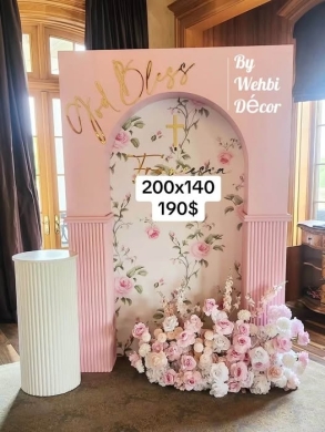 Event decor backdrop